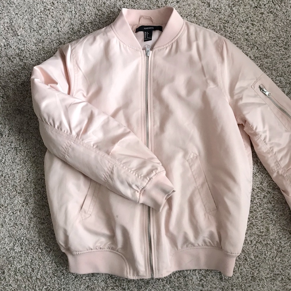 Pink Bomber Jacket